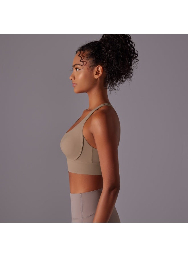 Top Women Bra Cropped Bralette Gym Yoga Sports Bra Cross  Back Female Bra Breathable Top Women's Underwear - Image 4