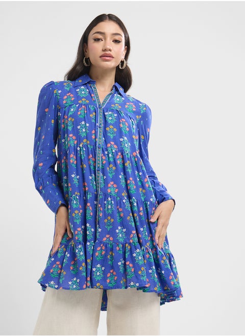Printed Kurta With Inner