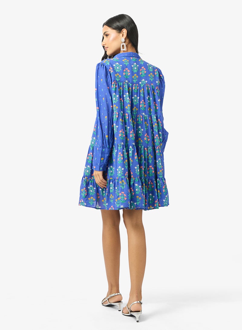 Biba Printed Dress with inner - Image 2