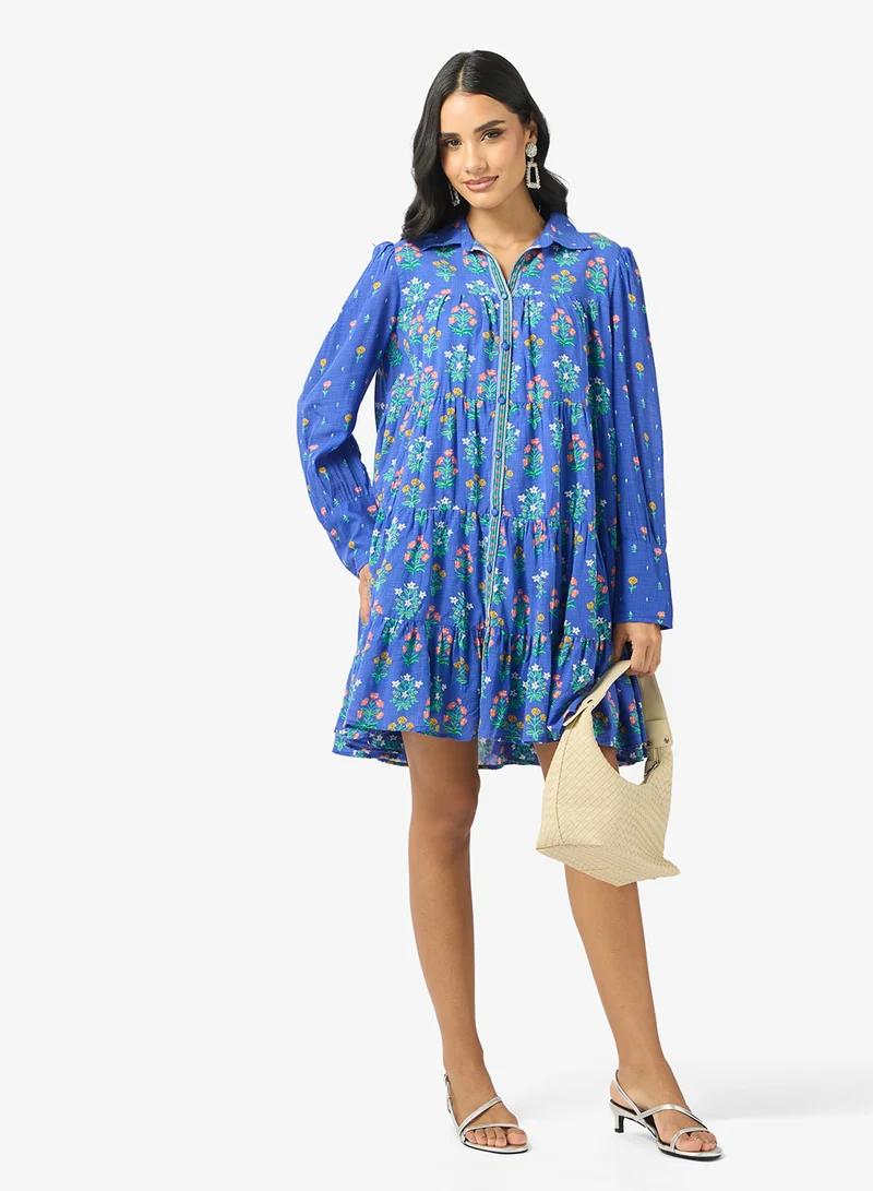Biba Printed Dress with inner