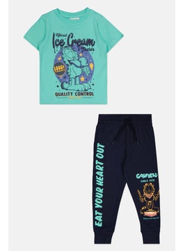 Toddlers Boy 2 Pcs Garfield Pajama Set, Navy - pzsku/Z264DED2E6AF0F7990FDDZ/45/_/1739715398/09009dad-f0a5-47af-aeb1-ea722025d618