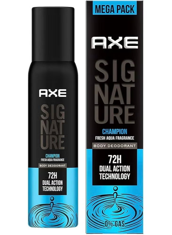 AXE BRAND Axe Signature Fresh Aqua Body Deodorant For Men 122 Ml