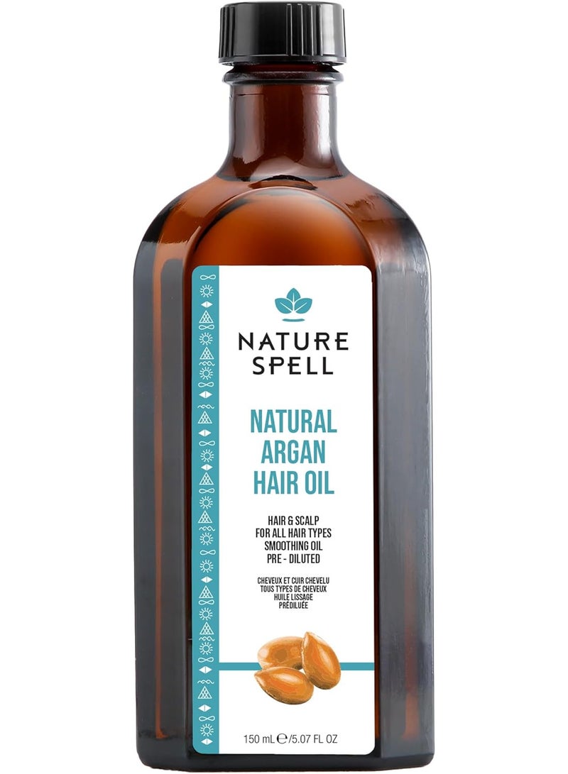 Nature Spell Natural Argan Oil For Hair & Skin - Image 1