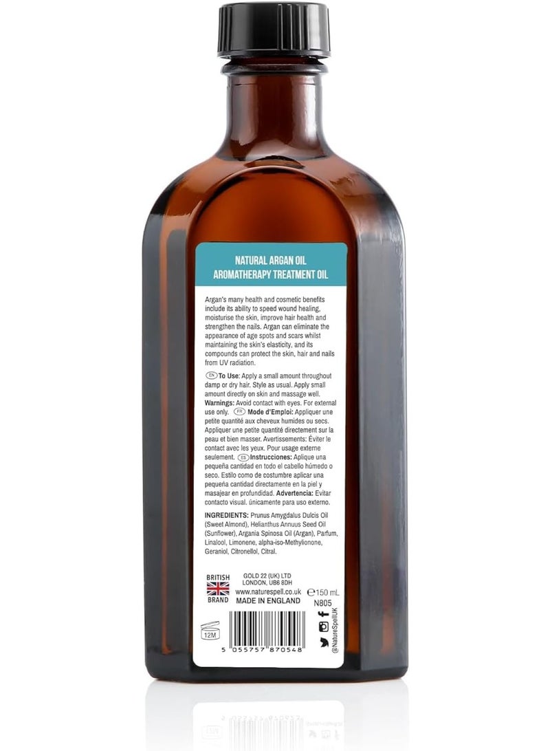Nature Spell Natural Argan Oil For Hair & Skin - Image 3