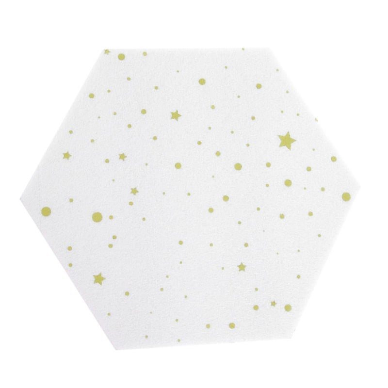 Hexagon Felt Bulletin Board Thick DIY Memo Wall Decor For Photos And Messages - Image 2