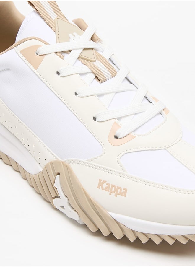 Kappa Men's Embossed Sports Shoes with Lace-Up Closure  - Image 5