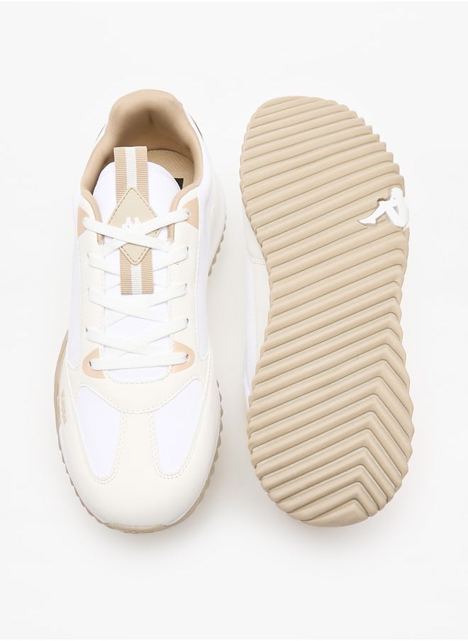 Kappa Men's Embossed Sports Shoes with Lace-Up Closure  - Image 4