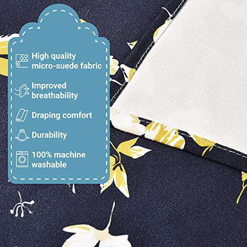 Celley 3 Pack Adult Bib Dining Scarf For Women, Washable Microsuede Material Fashionable Food Clothing Protectors - Image 3