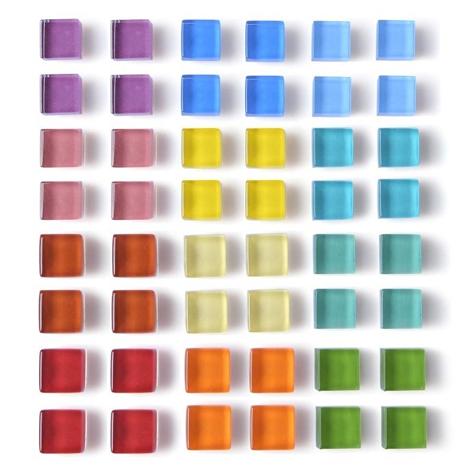 48 PACK GLASS REFRIGERATOR MAGNETS FOR FRIDGE CUTE MAGNETS COLOR DECORATIVE MAGNETS FOR OFFICE LOCKER MAGNETS FOR WHITEBOARD