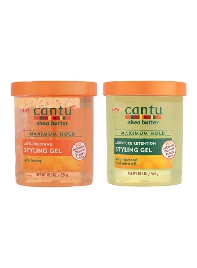 Cantu Styling Gel Set Multicolour 1048grams - Image 1
