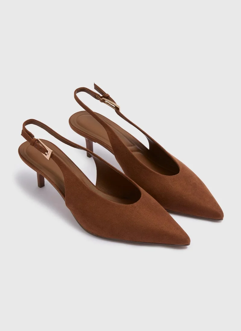 ماتلان كعب عالٍ مدبب بكعب مرتفع