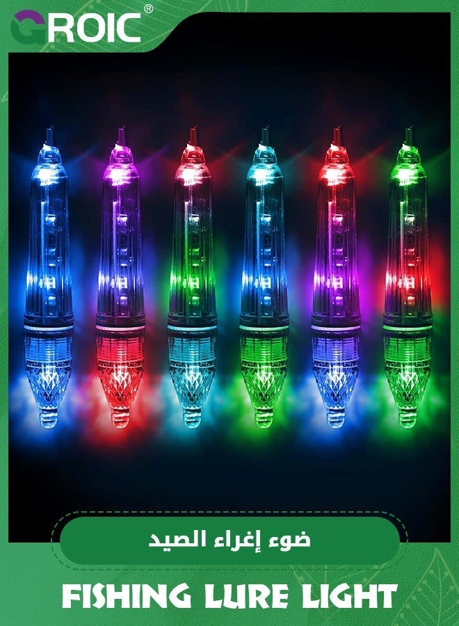 GROIC Deep Drop LED Fishing Light Underwater Waterproof Night Flashing Lure Attractants Lamp Tools for Attracting Bait Lures 5 Colors 6.7in - Image 2