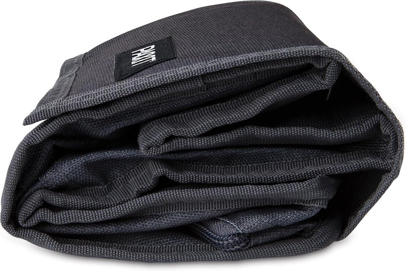 Pac-Kit ® Freezable Lunch Bag, City Charcoal, Built with ECOFREEZE® Technology, Foldable, Reusable, Zip and Velcro Closure with Buckle Handle, Designed for Work Lunches and Fresh Lunch On the Go - Image 5