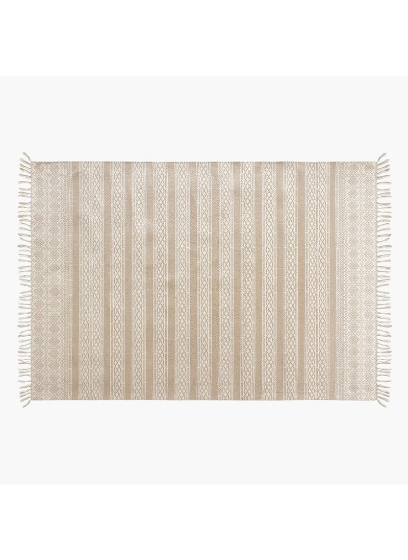 Home Box Aveza Jute Cotton Jacquard Rug 360 x 250 cm  - Image 5
