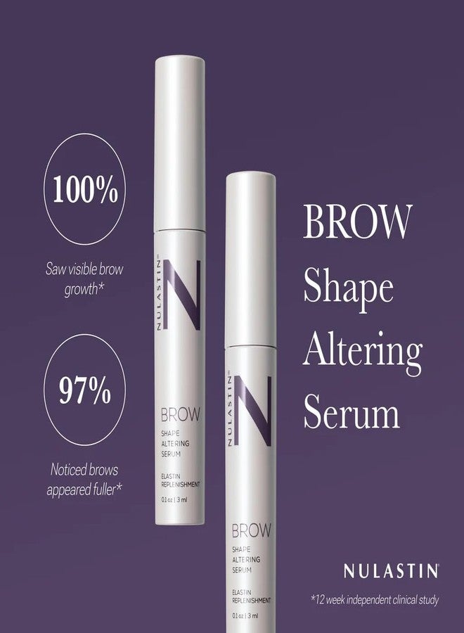 NULASTIN Shape Altering Eyebrow Serum - Brow Serum to Shape & Define - Improves the Appearance of Sparse Eyebrows for a Fuller Look - Enriched with Hair-Strengthening Ingredients (2 Count) - Image 2