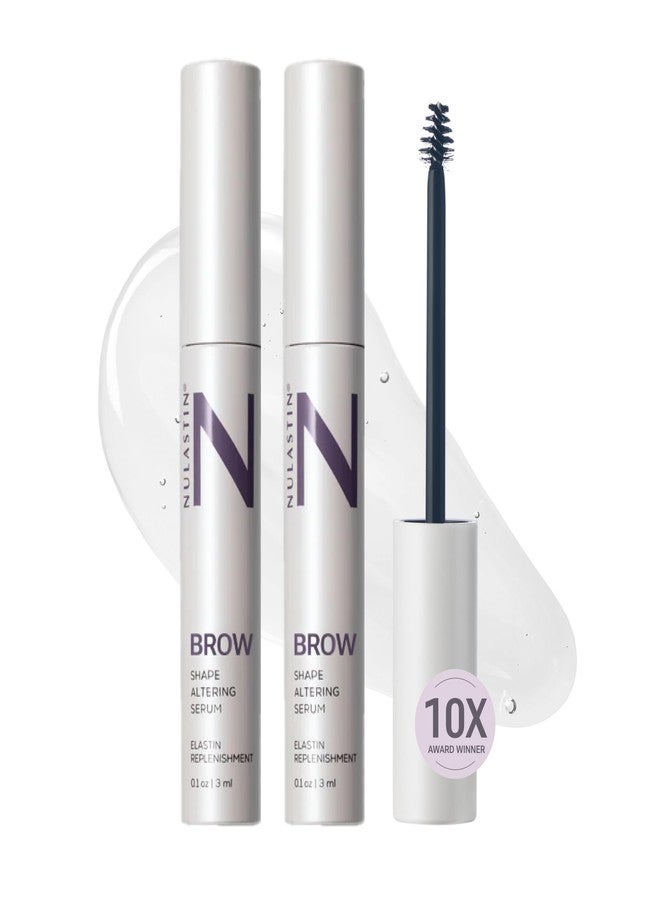 NULASTIN Shape Altering Eyebrow Serum - Brow Serum to Shape & Define - Improves the Appearance of Sparse Eyebrows for a Fuller Look - Enriched with Hair-Strengthening Ingredients (2 Count) - Image 1
