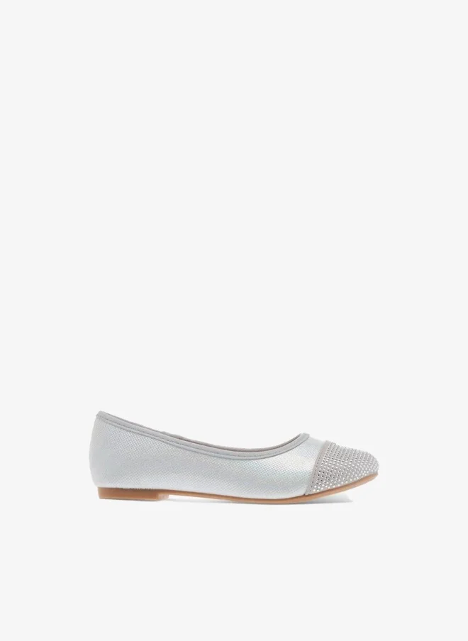 Girls Embellished Slip-On Ballerina Shoes Ramadan Collection