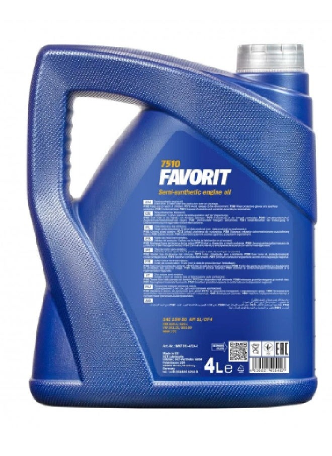 MANNOL Mannol Favorit 15W50 4L  - Image 2