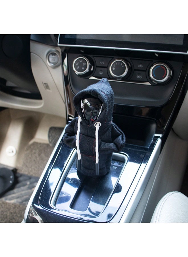 Miamia 1 piece summer sweat-proof slip-resistant gear shift knob cover for car gear stick  car accessory  black. - Image 2
