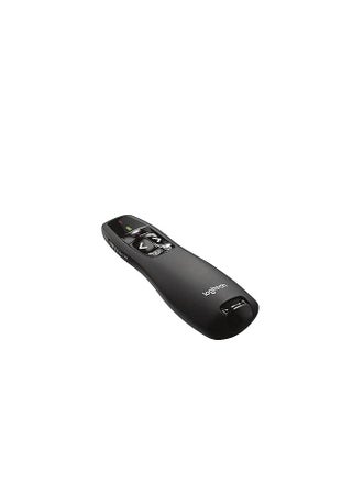 Logitech R400 Wireless Presenter with Directional Pad Controls and Laser Pointer, Black - pzsku/Z264EA5907B3267611E52Z/45/1746544875/30275ce0-69f6-470b-86a7-8c4b89951a93