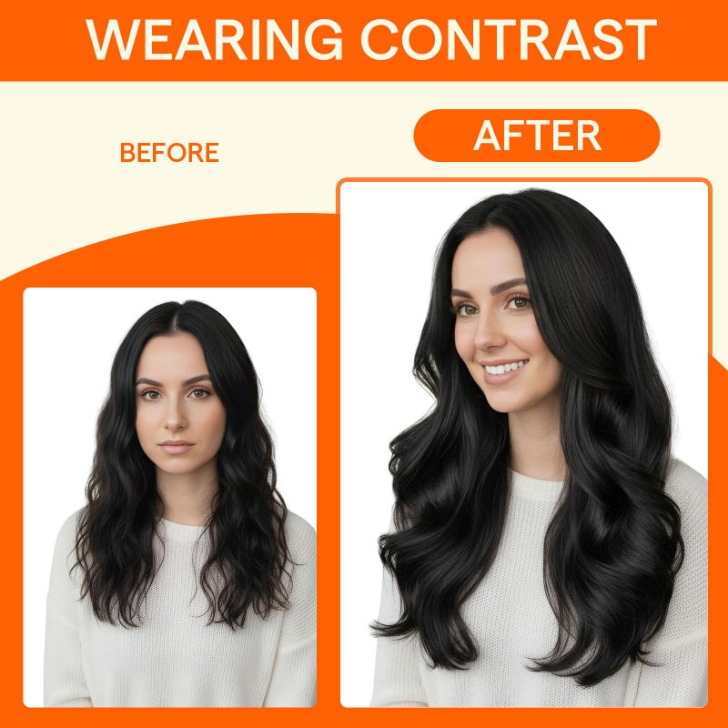 Full Shine Microlink Hair Extensions Human Hair 16 Inch Micro Loop Hair Extensions Real Human Hair Color 2 Dark Brown 50G with 7G Micro Beads Easy Installation add Volume for Women - Image 5