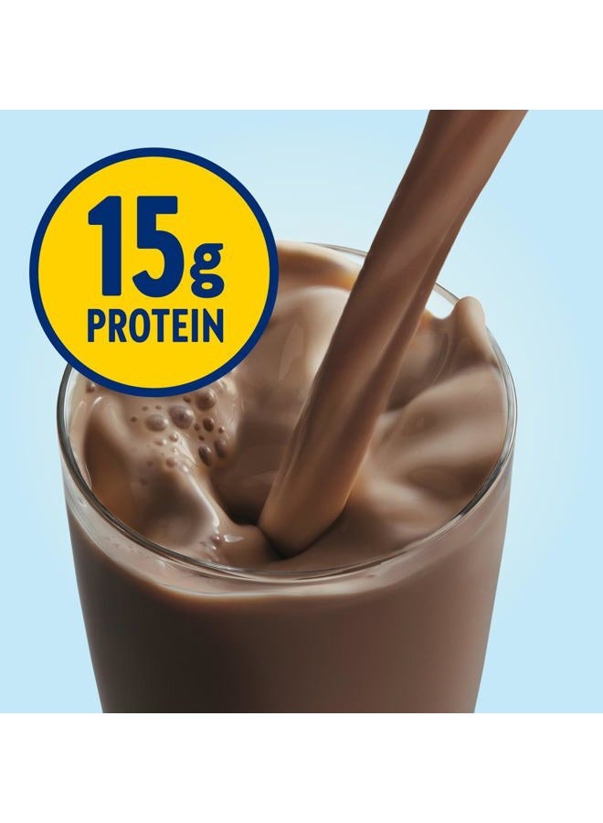 Glucerna 1 جرام من السكريات الكلية، مشروب الشوكولاتة لرعاية مرضى السكري، مشروب سكري لدعم إدارة مستوى السكر في الدم، 15 جرام بروتين، 180 سعرة حرارية، جاهز للشرب، زجاجة سعة 10 أونصات سائلة، 16 عبوة - Image 4