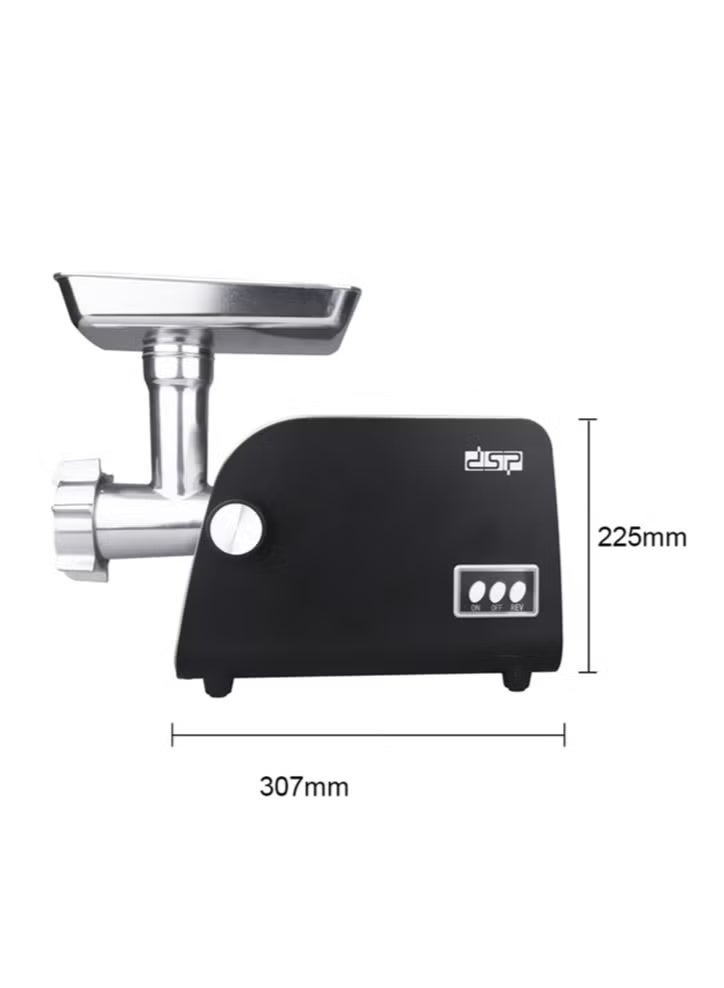DSP Meat Grinder 1200 watts Black / Silver >DSP - Image 3