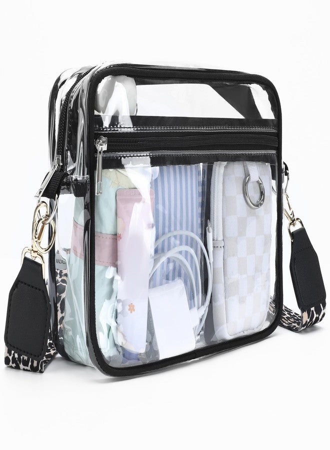 Tiltol Clear Bag for Stadium Events Approved Crossbody Purse with Adjustable Strap perfect for concerts and festivals - Image 4