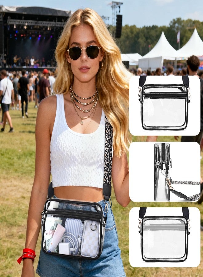 Tiltol Clear Bag for Stadium Events Approved Crossbody Purse with Adjustable Strap perfect for concerts and festivals - Image 2