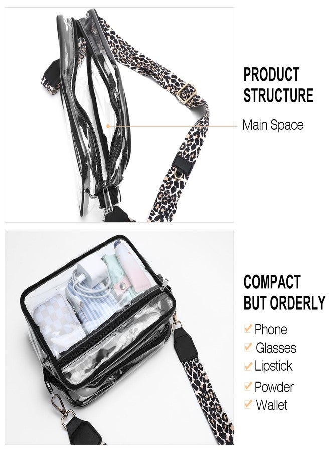 Tiltol Clear Bag for Stadium Events Approved Crossbody Purse with Adjustable Strap perfect for concerts and festivals - Image 5