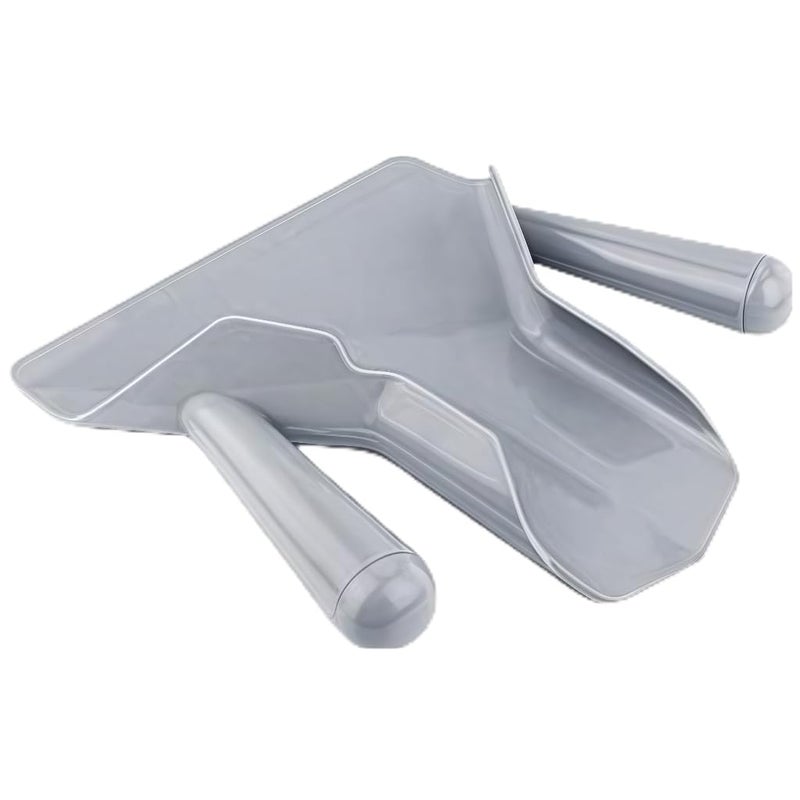 French Fry Bagger Scoop Commercial Fry Bagger Scooper Food French Fries Shovel Fry Scoop Dual Handle