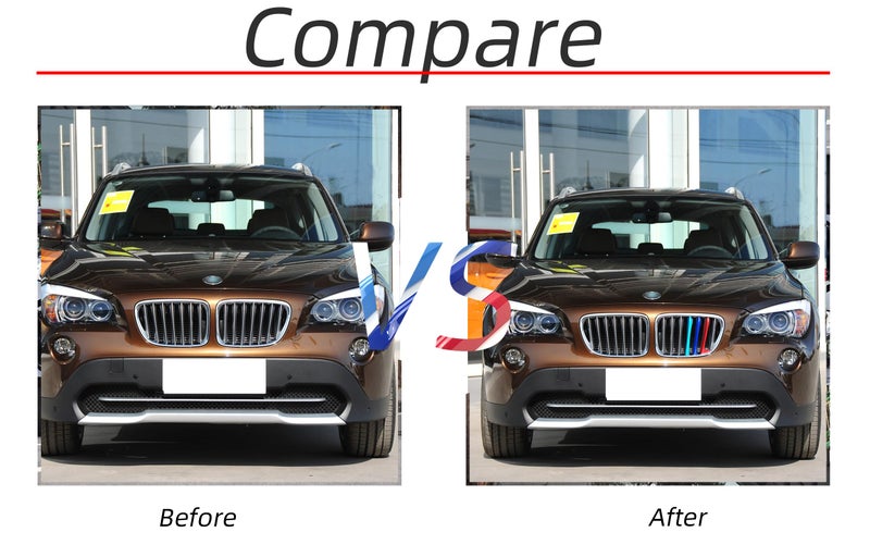 RPERZ Grille color stripes Compatible with BMW G07 X7 2023-2024 Grille insert trims accessories 7-Beam - Image 5