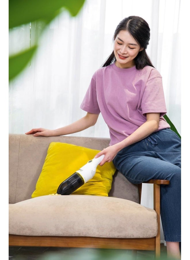 KARCHER CVH 3 Cordless Handheld Vacuum Cleaner – Lightweight Portable Car Vacuum Cleaner with 2-Stage HEPA Filtration, Dual Power Modes & 2-in-1 Crevice Tool 500 W CVH 3 white - Image 5