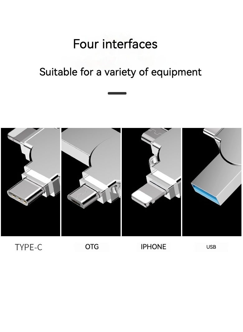 Flash Drive for iPhone 1tb, Photo Stick USB Flash Drive 1000GB Memory Stick USB 3.0 High Speed Thumb Drives Portable Jump Drive Storage Device External Storage for Smartphone/Laptop/PC/Android - Image 4