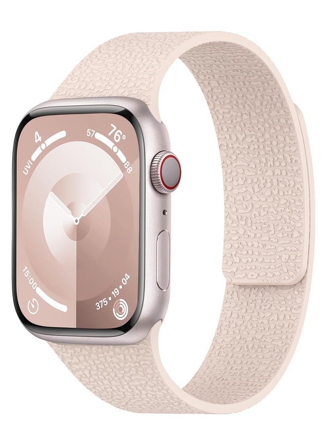 BandSmith Magnetic Silicone Band Compatible with Apple Watch Band 38mm 40mm 41mm 42mm 44mm 45mm 46mm 49mm Women Men, Soft Waterproof Sport Strap for iWatch Series 11 10 9 8 7 6 5 4 3 2 1 SE Ultra - Image 1