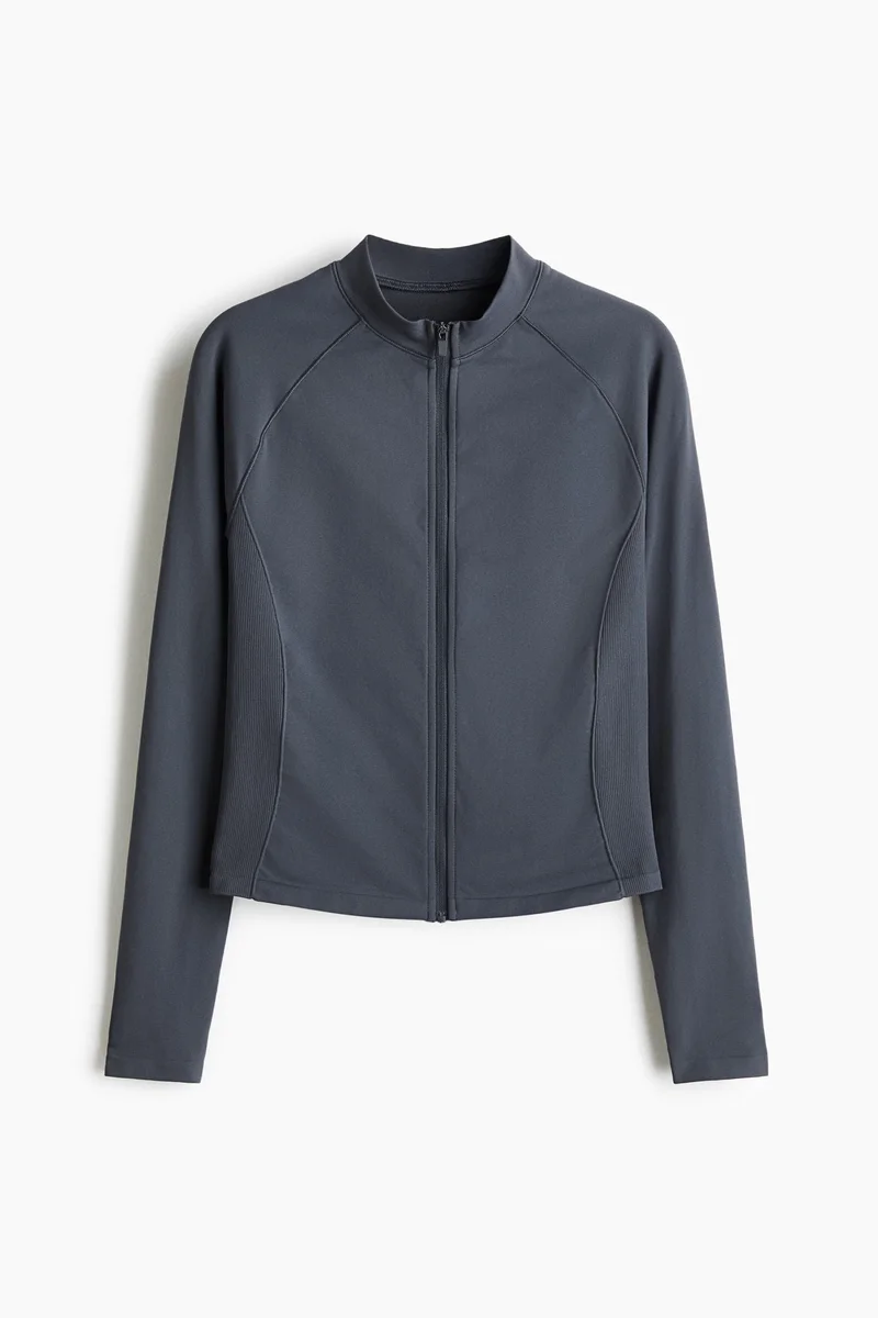 H&M  Seamless Sports Jacket with DryMove™ for Women | Best Price UAE