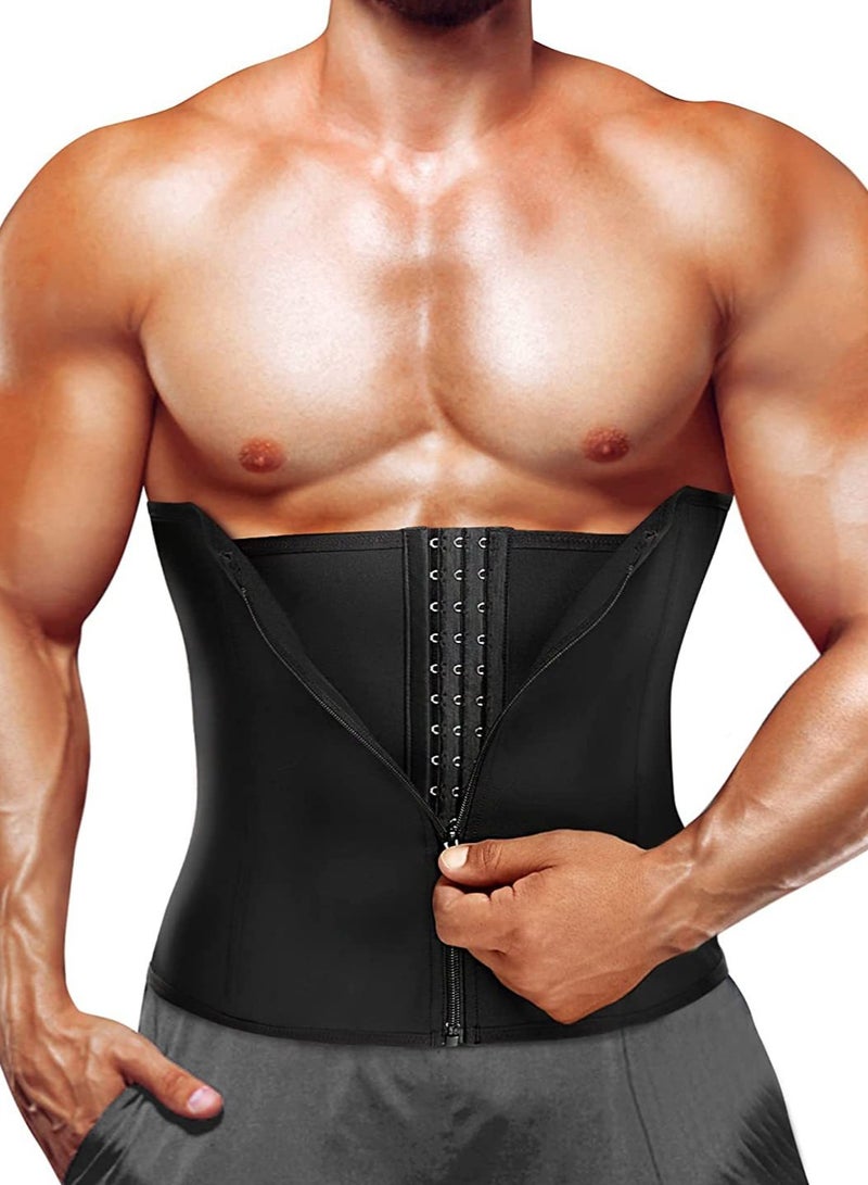 Generic High Waist Shapewear Girdle for Men Protect Waist Shaping Belt Tummy Control Shapewear Sport Workout Slimming Body Shaper Bands(L) - Image 1