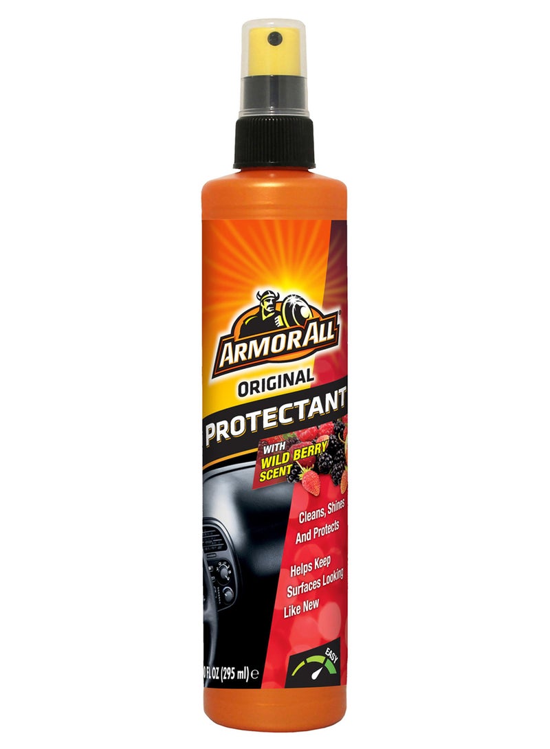 ARMOR ALL Original Protectant, Wild Berry Scent, 295Ml (10 Oz), Cleans, Shines, Protects, And Keeps Surfaces Shining, 1 Piece - Image 1
