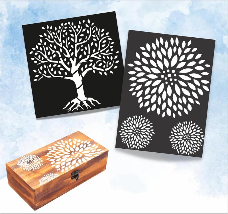 itsy-bitsy Stencil Lattice (7.3 X 9.7 Inches) - Image 5