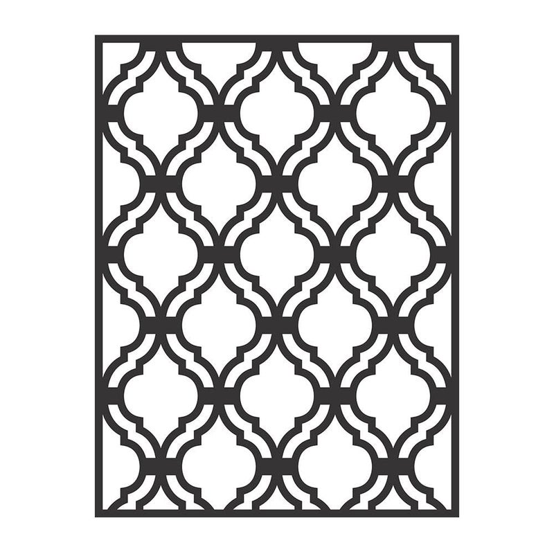 itsy-bitsy Stencil Lattice (7.3 X 9.7 Inches) - Image 1
