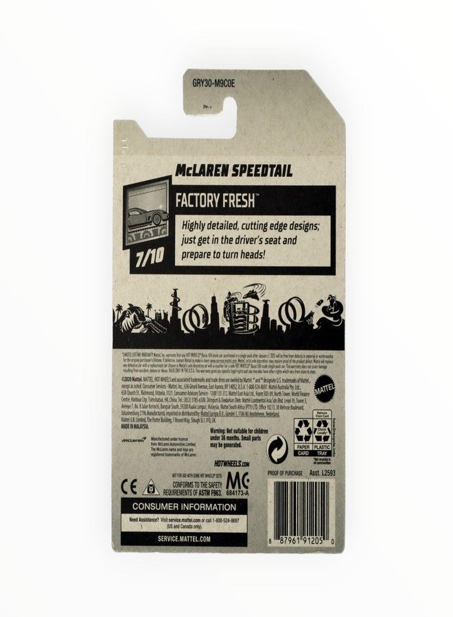 Hot Wheels Mclaren Speedtail, [Burnt Orange] 112/250 Factory Fresh 7/10 - Image 2