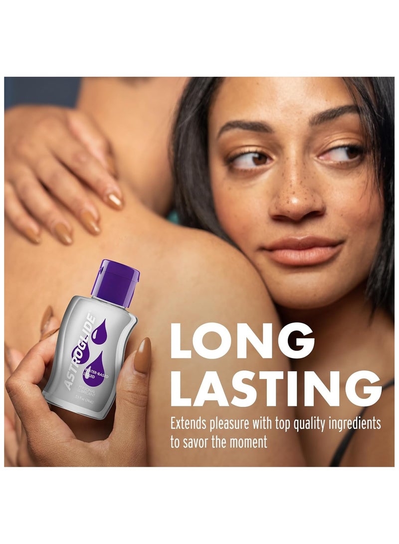 ASTROGLIDE Liquid Water Based Personal Lubricant, 2.5 fl oz(74 mL) - Image 3