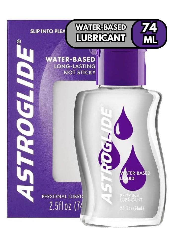 ASTROGLIDE Liquid Water Based Personal Lubricant, 2.5 fl oz(74 mL) - Image 1