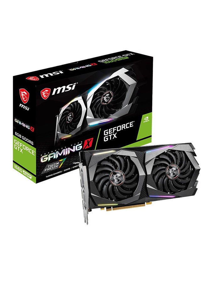 MSI Gaming X GeForce GTX 1660 Super Graphic Card Black/Yellow/Brown - Image 1