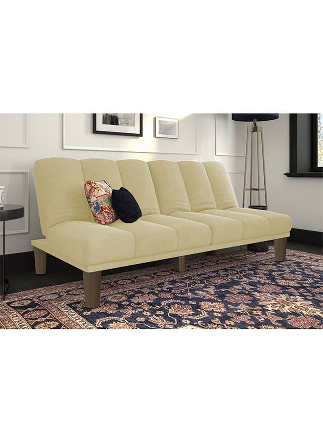 صوفة ديباج سوسو | 3 - مقاعد صوفا من المخمل 180x84x94 سم  - سكري - Image 1