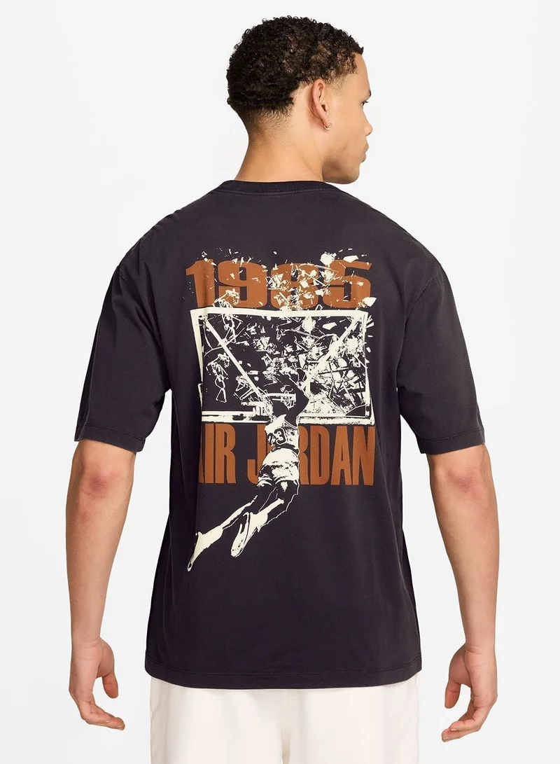 جوردن إم جي برك ساب ساب أوفرسايز جرافيكس شيرت