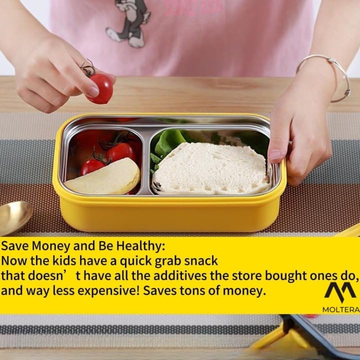 MOLTERA Sandwich Cutter and Sealer Sandwich Maker Sandwich Cutters for Kids LunchStainless Steel Baking Tools Sandwich Pocket Bread Mold Great Square Multicolor 1PCS - Image 4