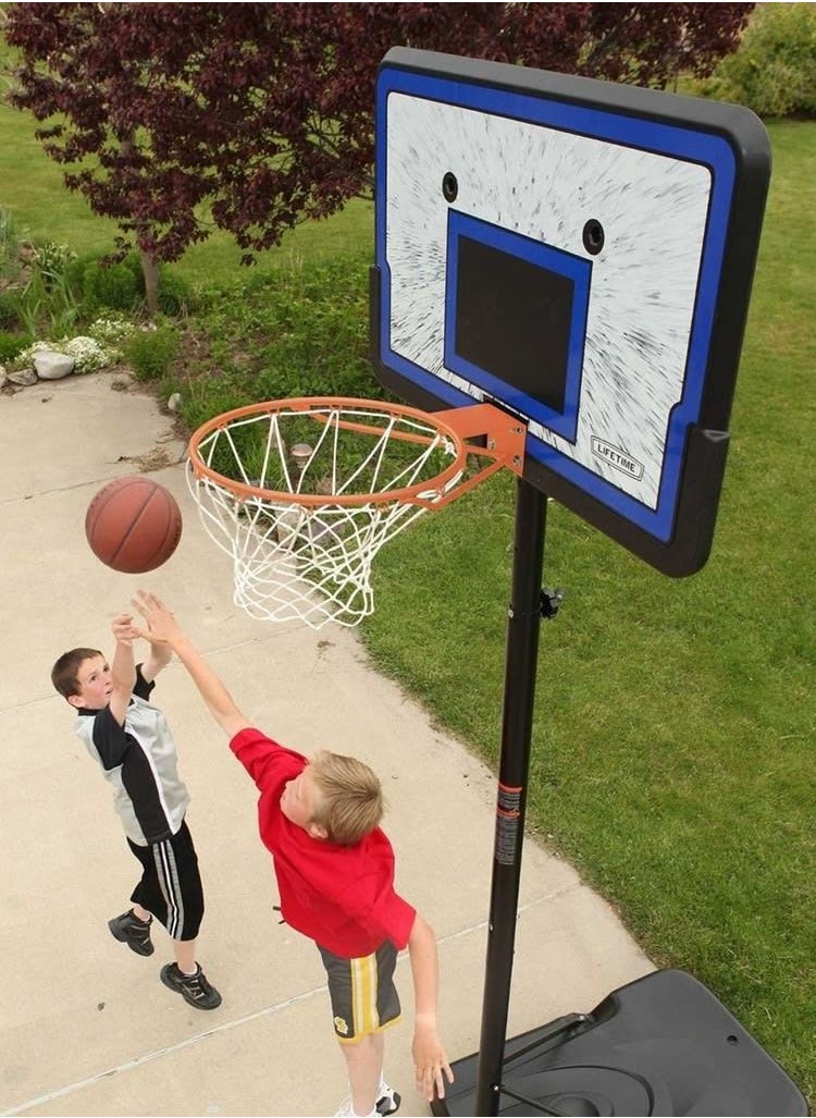 Lifetime Basketball Backboard Stand And Hoop Set  - Image 4