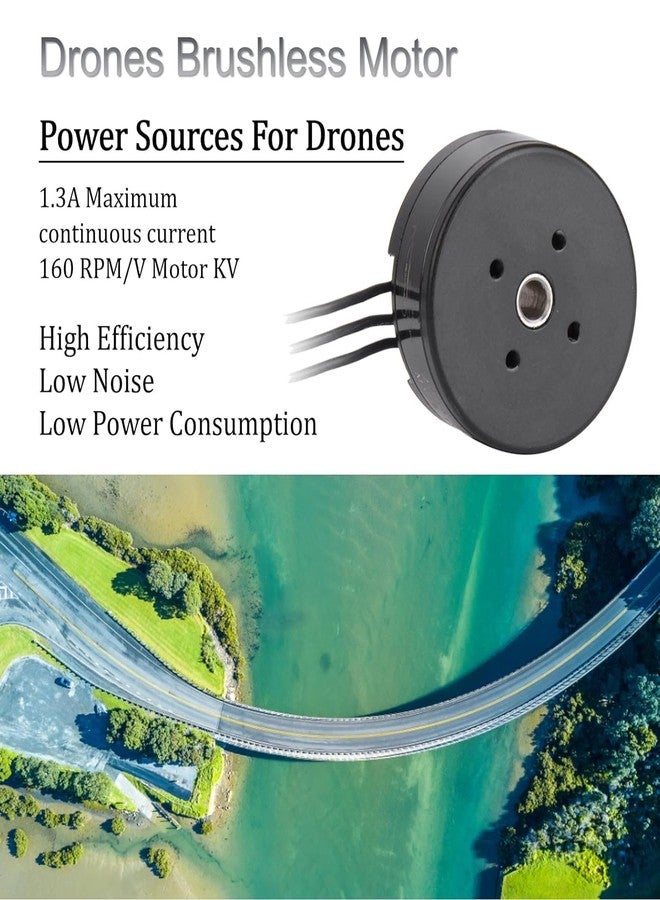 DAUERHAFT Drones Brushless , Motor Brushless Motor , for Gimbal RC Drones , Camera((2204)) (1*Drones Brushless Motor) - Image 3