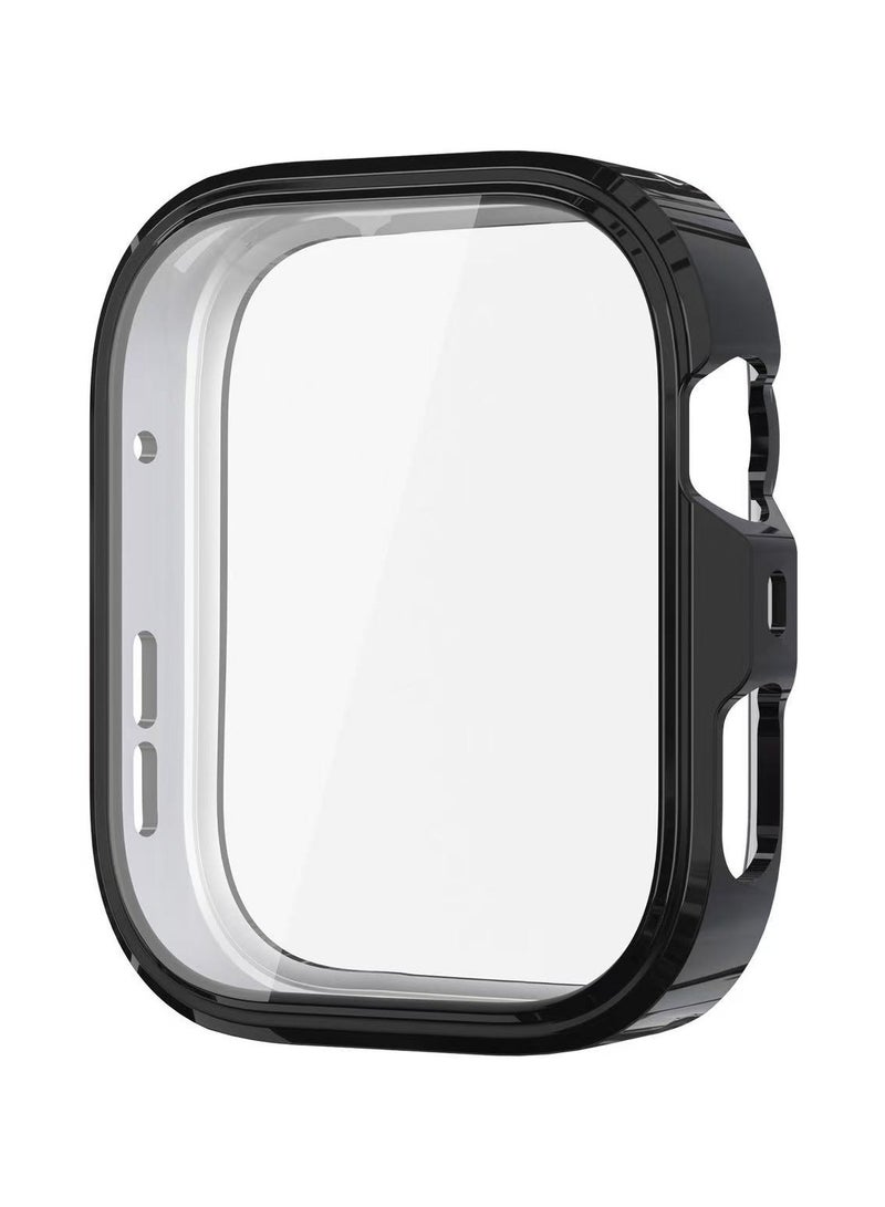 DKNG Fit4Pro TPU Screen Protector for Huawei Watch, Drop & Scratch Resistant Soft Rubber Full Case (Black) - Image 2